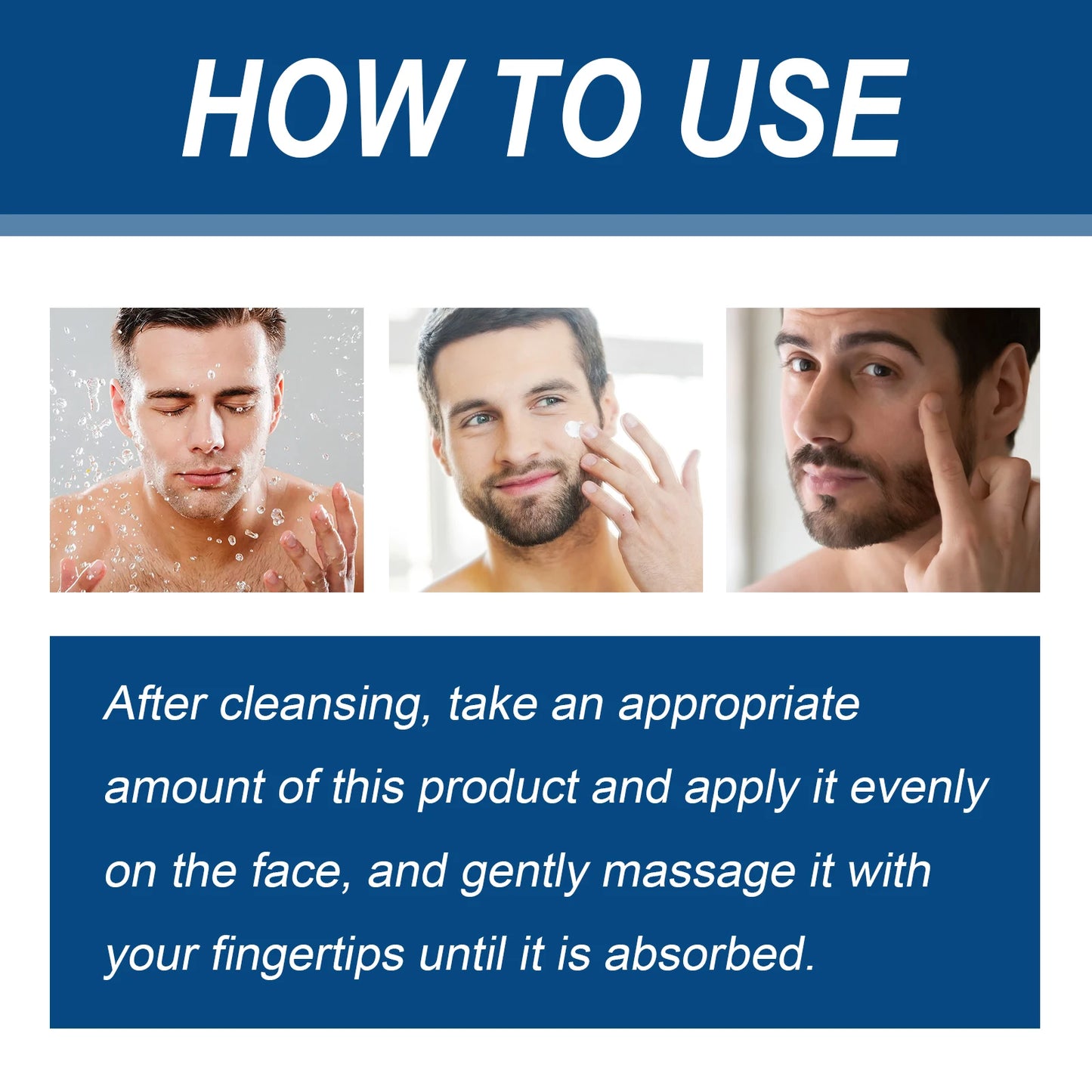Men's Facial Fade Acne Marks