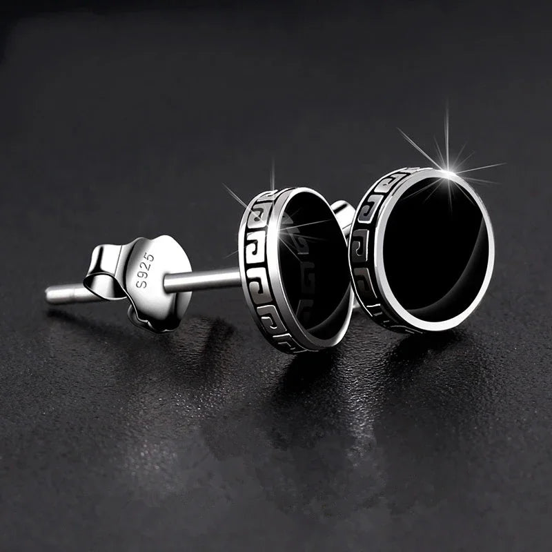 Men'S Hip-Hop Single Earring