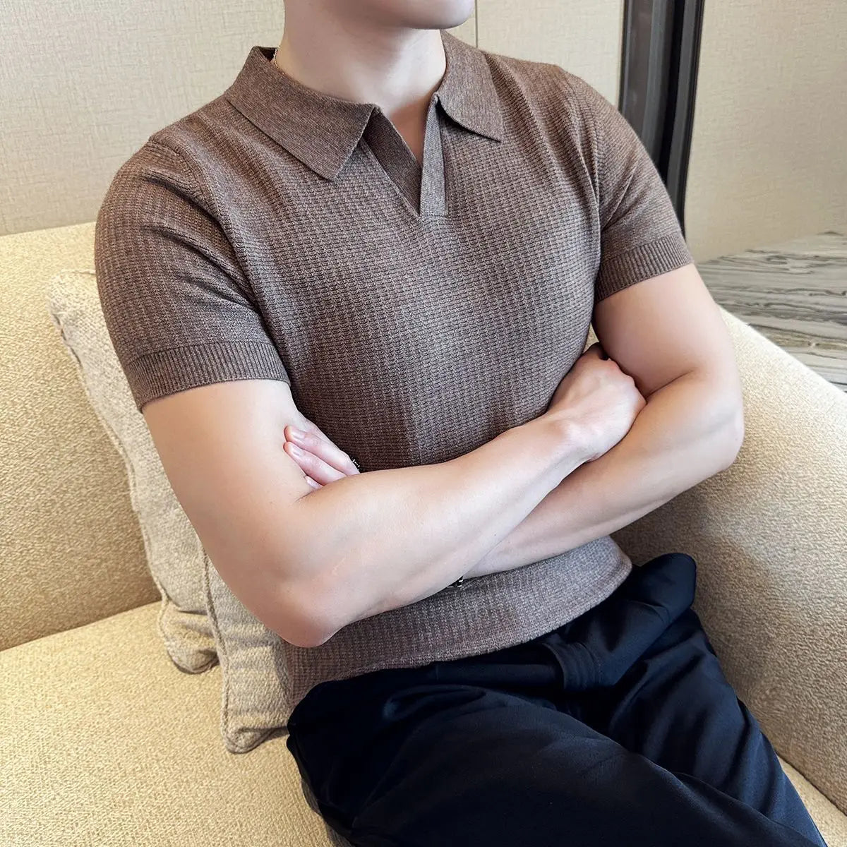 Slim Fit Men's Polo Shirt