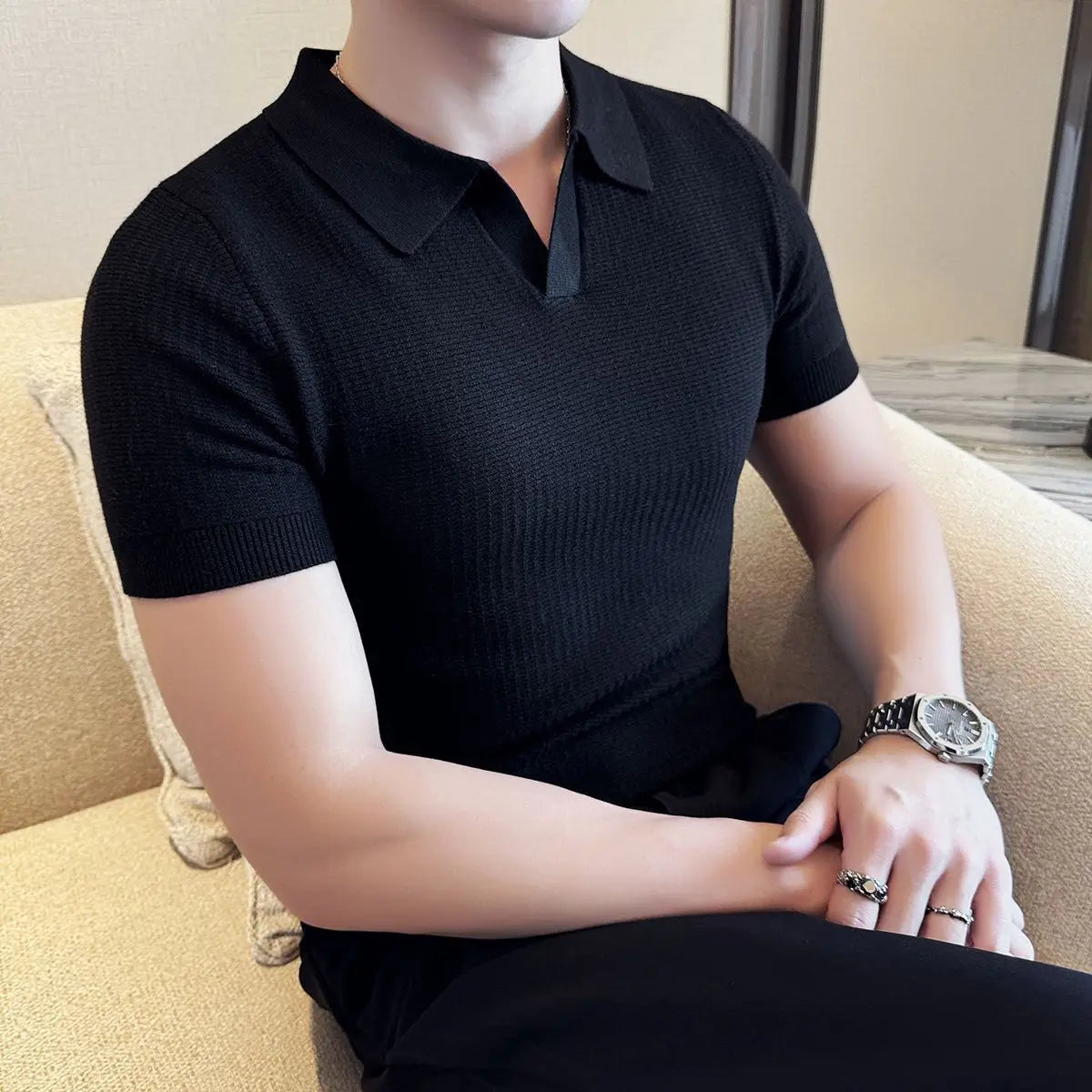 Slim Fit Men's Polo Shirt