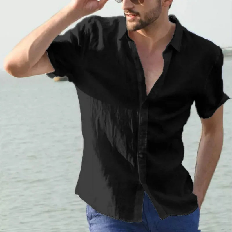 Men's Casual Short Sleeve Shirt
