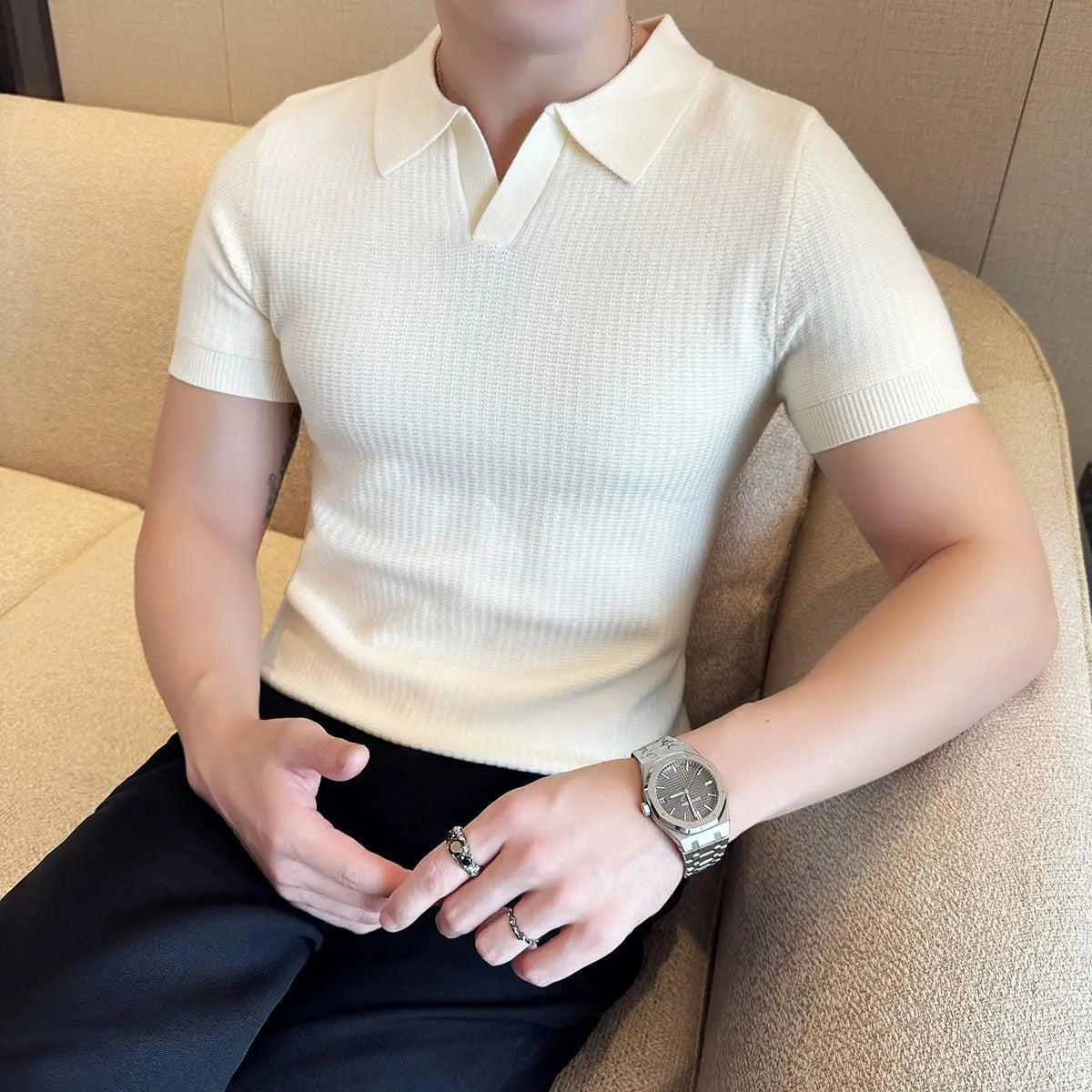 Slim Fit Men's Polo Shirt