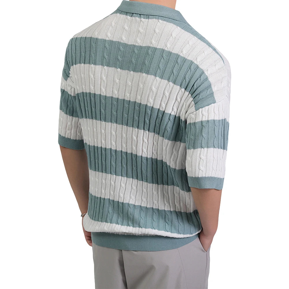 Men's Retro Striped T-Shirt