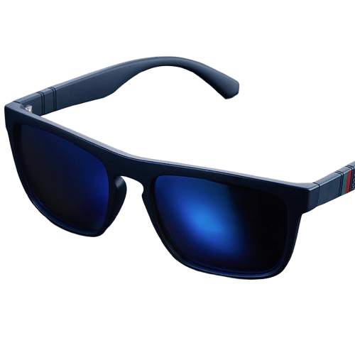 Men Square Vintage Polarized Sunglasses