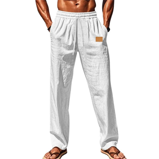 Men’s Elastic Waist Drawstring Pants