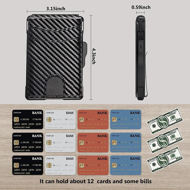 Ultra-Thin Men's Card Wallet